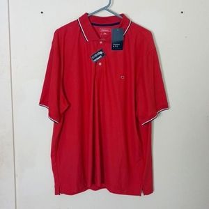 Crown and ivy performance collared shirt